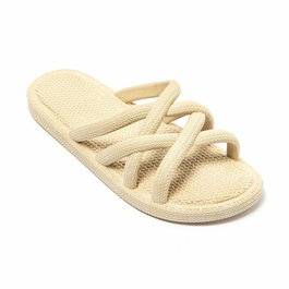 Chanclas para Mujer Brasileras Mersin Marrón claro 26