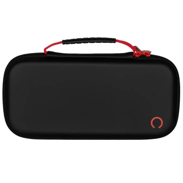 Konix Estuche Protector y de Transporte para Nintendo Switch 2 Negro con Red para Guardar Accesorios y 8 Compartimentos para Juegos