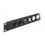 DeLOCK Módulo D-Typ RJ45 Cat.6 Hembra a Hembbra, Conector Tipo D, UTP, Negro