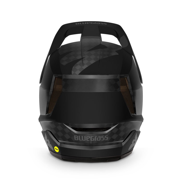 Bluegrass Legit Casco Integral Fibra de Vidrio Downhill Enduro BMX MIPS E2 ASTM F1952-15 F2032-15 56-58