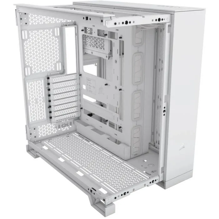 Corsair COR0840006664727 Caja para PC 6500D Airflow - Torre Media Doble Cámara - Blanco Corsair COR0840006664727 Caja para PC 6500D Airflow - Torre Media Doble Cámara - Blanco