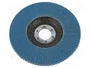 BAHCO Disco de lijado panelado 125mm granulación 120