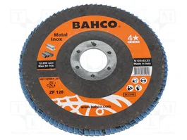 BAHCO Disco de lijado panelado 125mm granulación 120