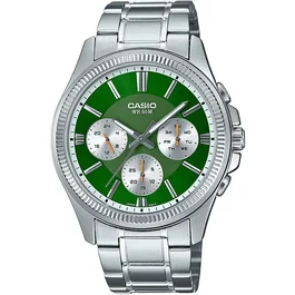 Casio MTP-1375PD Reloj Analógico de Cuarzo para Hombre en Color Verde