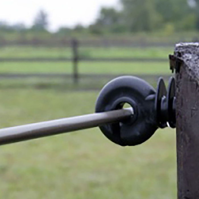 Pastormatic Pack 25 Aisladores DFV-4 Anclaje de Rosca para Postes de Madera para Cord y Alambre Pastormatic Pack 25 Aisladores DFV-4 Anclaje de Rosca para Postes de Madera para Cord y Alambre