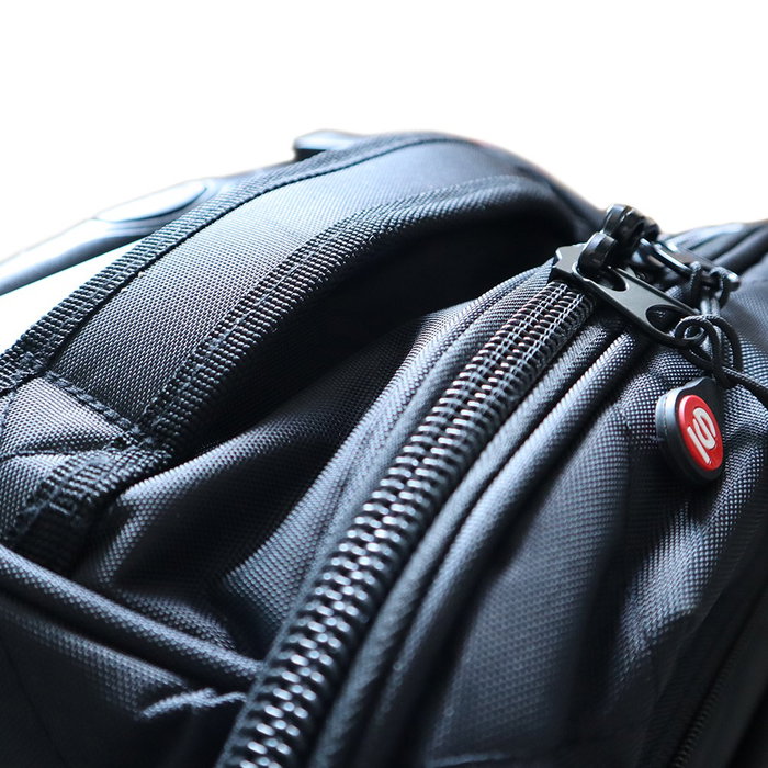 Sparco S016438MRRS Mochila de Viaje Negro-Rojo Grande 142 Litros Estilo Martini Racing