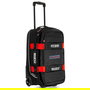 Sparco S016438MRRS Mochila de Viaje Negro-Rojo Grande 142 Litros Estilo Martini Racing