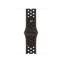 Apple Correa Grupo de Rock MGAE4ZM/A Negro Aluminio Fluoroelastómero para Apple Watch 38mm 40mm 41mm 42mm
