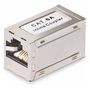 StarTech Acoplador RJ45 Blindado Cat6a Hembra-Hembra Plata