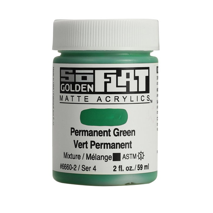 Golden SoFlat Verde Permanente 59 ml Golden SoFlat Verde Permanente 59 ml