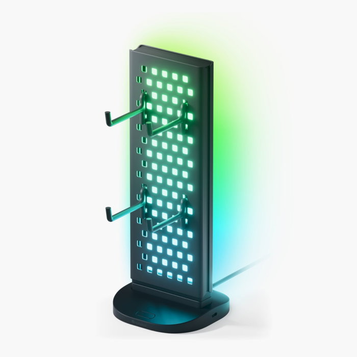 Nanoleaf Light Pegboard Side USB-C Desk Dock Nanoleaf Light Pegboard Side USB-C Desk Dock