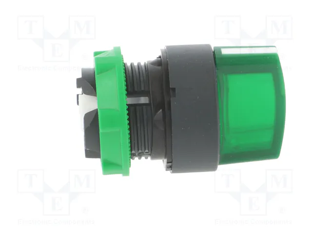 SCHNEIDER ELECTRIC Interruptor Rotativo Harmony XB5 Verde 22mm LED