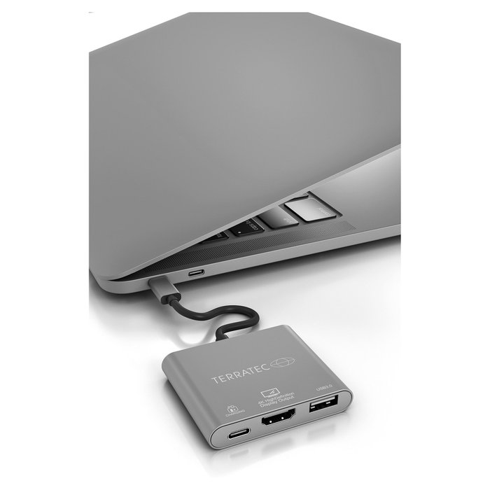 Terratec Connect C3 USB-C a HDMI y USB 3.2
