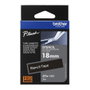 Brother Cinta de Plantilla Laminada 18mm x 3m Negro STE-141
