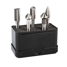 Alpen Kombi-Set de 5 fresas rotativas de carburo y 2 avellanadores UGT