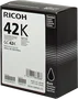 Ricoh Cartucho de tinta de gel negro GC 42 bk (405836) XL