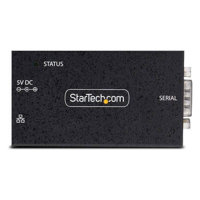 StarTech.com Adaptador Serie a Ethernet I13-SERIAL-ETHERNET Negro