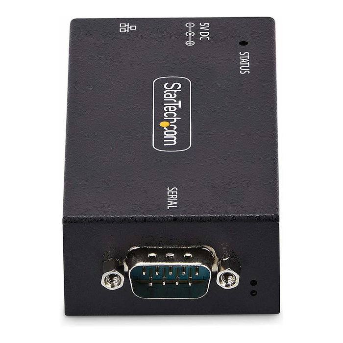 StarTech.com Adaptador Serie a Ethernet I13-SERIAL-ETHERNET Negro