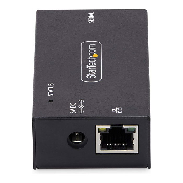 StarTech.com Adaptador Serie a Ethernet I13-SERIAL-ETHERNET Negro