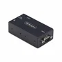 StarTech Convertidor Serie a Ethernet I13-SERIAL-ETHERNET - 1 Puerto, RS-232 DB9 a RJ-45 IP, Carcasa Metálica, Montaje Pared/DIN, TAA, Negro