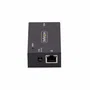 StarTech Convertidor Serie a Ethernet I13-SERIAL-ETHERNET - 1 Puerto, RS-232 DB9 a RJ-45 IP, Carcasa Metálica, Montaje Pared/DIN, TAA, Negro