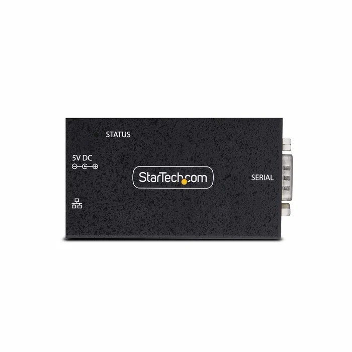 StarTech Convertidor Serie a Ethernet I13-SERIAL-ETHERNET - 1 Puerto, RS-232 DB9 a RJ-45 IP, Carcasa Metálica, Montaje Pared/DIN, TAA, Negro StarTech Convertidor Serie a Ethernet I13-SERIAL-ETHERNET - 1 Puerto, RS-232 DB9 a RJ-45 IP, Carcasa Metálica, Montaje Pared/DIN, TAA, Negro