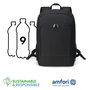 Dicota D3250103 Backpack TWO Mochila para Portátil 13-14", 20 L, Poliéster Reciclado, Negro