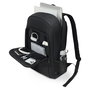 Dicota D3250103 Backpack TWO Mochila para Portátil 13-14", 20 L, Poliéster Reciclado, Negro