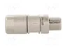 HARTING Conector M12 macho 8 pines Slim recto