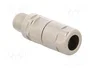 HARTING Conector M12 macho 8 pines Slim recto