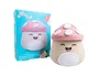 Wondee Caja de Almacenamiento Tejida Squishmallows Malcolm the Mushroom para Organizar Colección - 21.8 cm de Altura