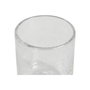 DKD Home Decor Set de 6 Vasos de Cristal Burbujas 320ml Transparente