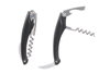 KINVARA Sacacorchos Navaja Abrelatas Negro Metal, Pack de 24 unidades