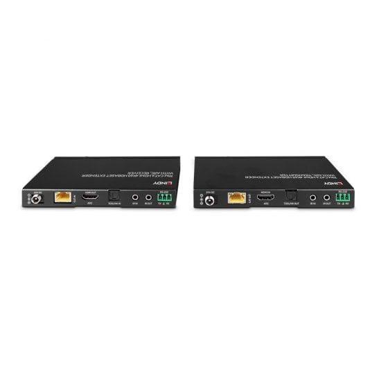 Lindy Extensor HDBaseT HDMI 4K60 con Audio, IR, RS-232 y ARC - Hasta 70m por Cable Cat.6