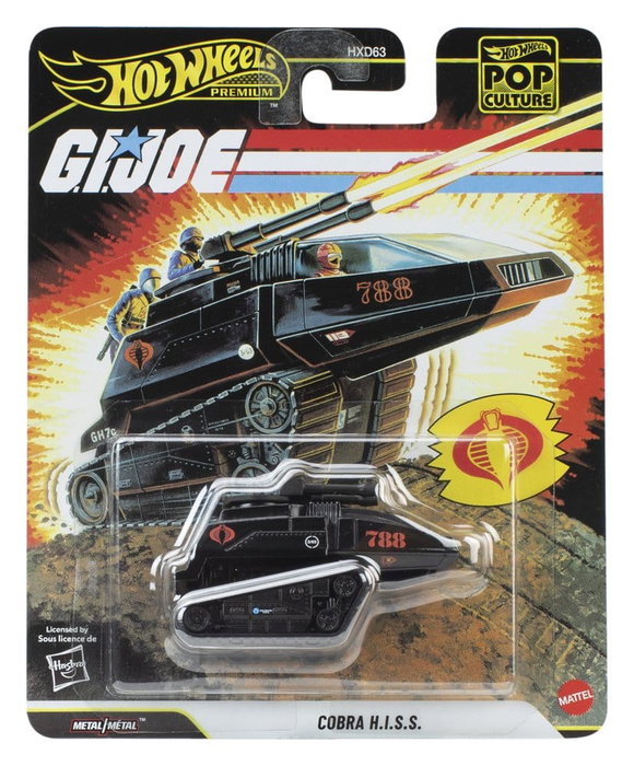 Hot Wheels Vehículo coleccionable cultura pop 1/64 - modelo aleatorio Hot Wheels Vehículo coleccionable cultura pop 1/64 - modelo aleatorio