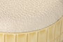 DKD Home Decor Reposapiés Mosaico Crema
