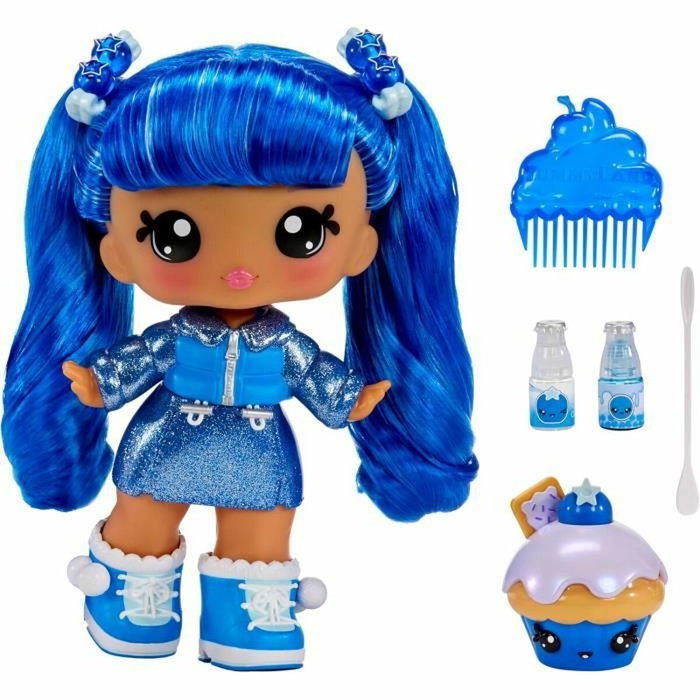 Yummiland Rory - Muñeco grande de 25 cm con mascota y bálsamo labial Yummiland Rory - Muñeco grande de 25 cm con mascota y bálsamo labial