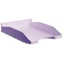 Archivo 2000 Bandeja Ecogreen Apilable 3 Posiciones Malva Pastel (Set de 6)