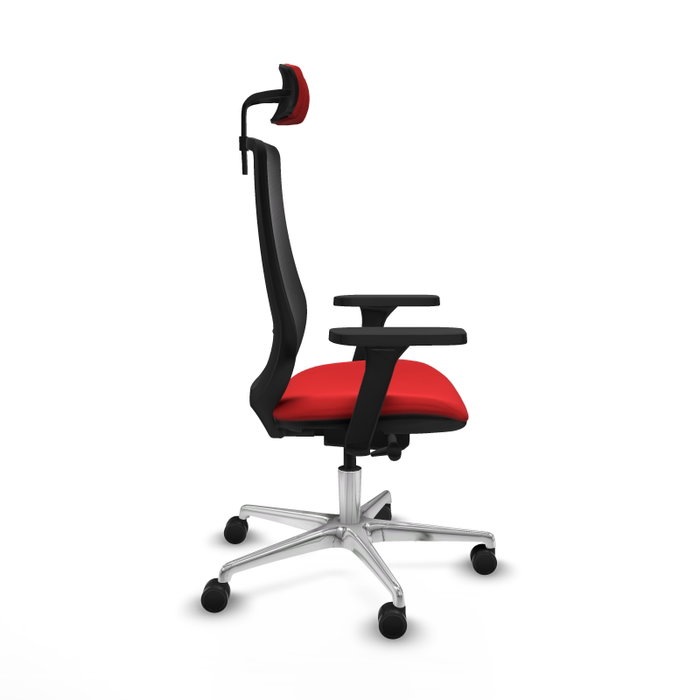 PIQUERAS Y CRESPO Silla de oficina Mardos con mecanismo Sincro/Traslack, Rojo y Negro PIQUERAS Y CRESPO Silla de oficina Mardos con mecanismo Sincro/Traslack, Rojo y Negro