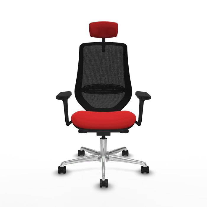 PIQUERAS Y CRESPO Silla de oficina Mardos con mecanismo Sincro/Traslack, Rojo y Negro PIQUERAS Y CRESPO Silla de oficina Mardos con mecanismo Sincro/Traslack, Rojo y Negro