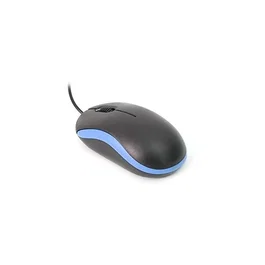 Omega Ratón Óptico 3D USB, 1000 DPI, Color Azul