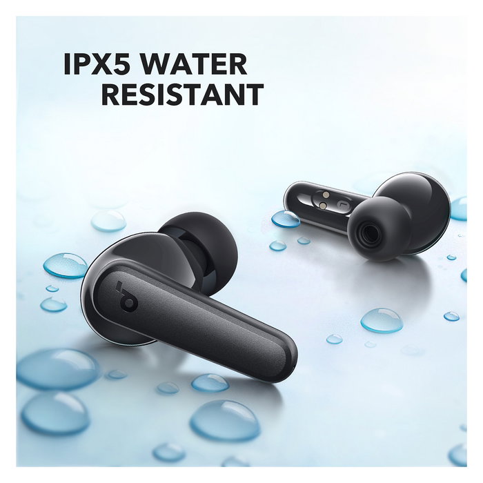 Anker Soundcore R50i Auriculares True Wireless Negros Resistentes al Agua IPX5 con Bluetooth 5.3 y 30h de Autonomía Anker Soundcore R50i Auriculares True Wireless Negros Resistentes al Agua IPX5 con Bluetooth 5.3 y 30h de Autonomía