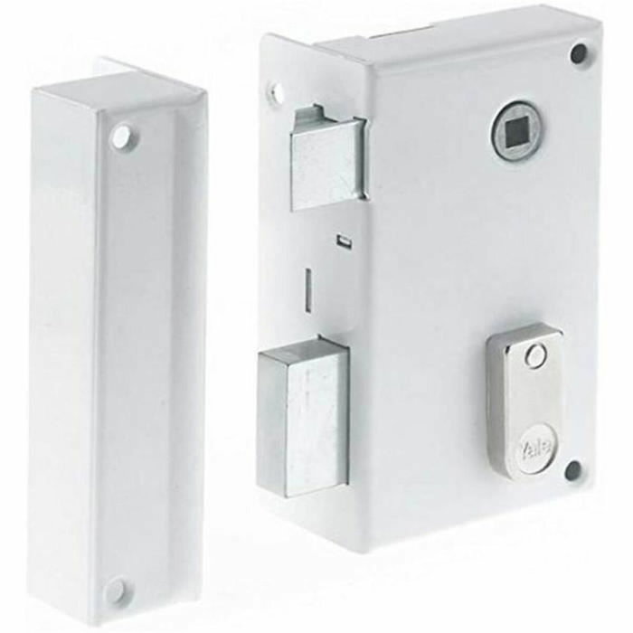 Yale Cerradura YAV37G Aplique Seguidor Vertical Izquierdo Blanco