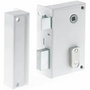 Yale Cerradura YAV37G Aplique Seguidor Vertical Izquierdo Blanco