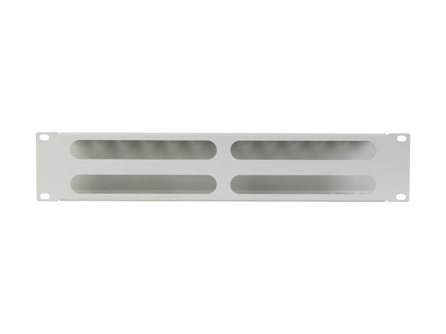 Lanberg Organizador de cables 19 2U gris con tapa tipo A Lanberg Organizador de cables 19 2U gris con tapa tipo A