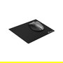 MEDIARANGE MROS251 Alfombrilla de Ratón, Negro, Tela, Antiderrapante, 210 x 180 x 3 mm