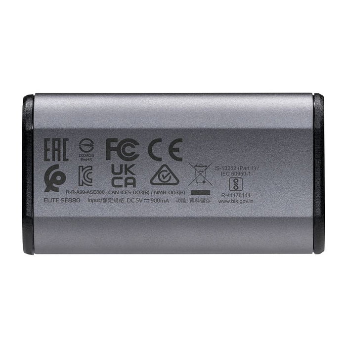 ADATA SE880 SSD Portátil Externo 2TB USB-C 3.2 Gen 2 Hasta 2000 MB/s, Color Gris - Retail