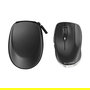 3Dconnexion CadMouse Compact Wireless - Ratón Óptico Inalámbrico para CAD, 7200 DPI, Bluetooth, RF, USB-C, Negro, para Mano Derecha