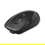 3Dconnexion CadMouse Compact Wireless - Ratón Óptico Inalámbrico para CAD, 7200 DPI, Bluetooth, RF, USB-C, Negro, para Mano Derecha