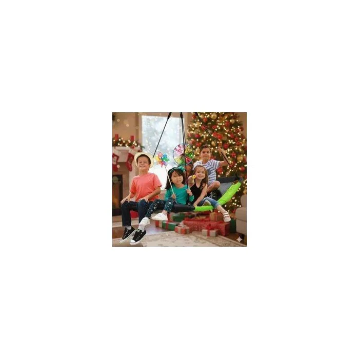 Genérico Juguete Columpio para Jardin, Juego Exterior Infantil, 150x80 cm, Color Verde Genérico Juguete Columpio para Jardin, Juego Exterior Infantil, 150x80 cm, Color Verde
